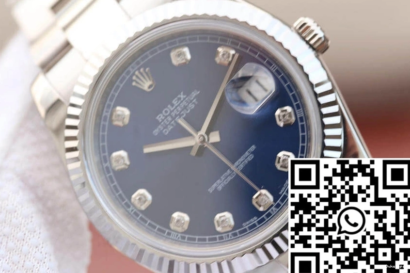 M126334-0015 Rolex Datejust EW Factory Dial Blue 0205